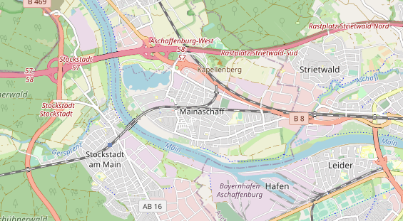 Künstler auf Karte