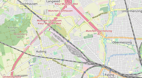 Künstler auf Karte