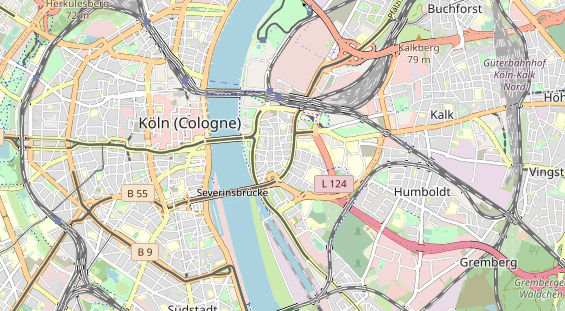 Künstler auf Karte