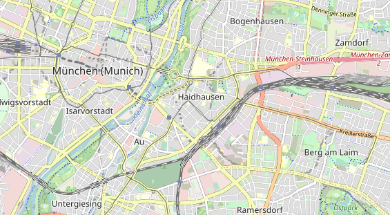 Künstler auf Karte