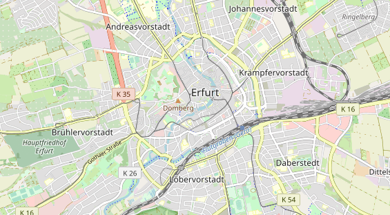 Künstler auf Karte