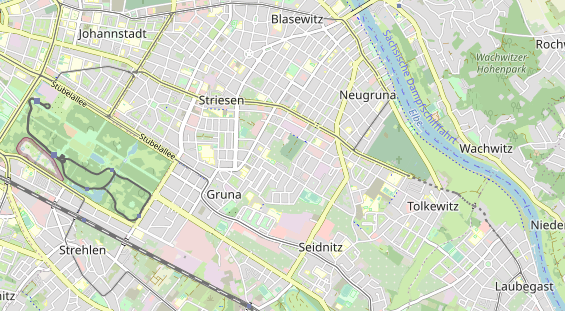 Künstler auf Karte