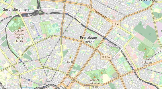 Eventlocations auf Karte