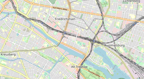 Eventlocations auf Karte