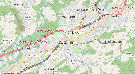 Tagungshotels auf Karte