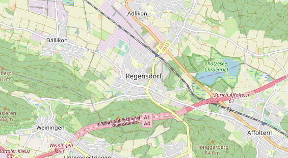 Tagungshotels auf Karte