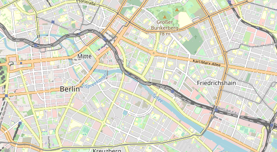 Eventlocations auf Karte