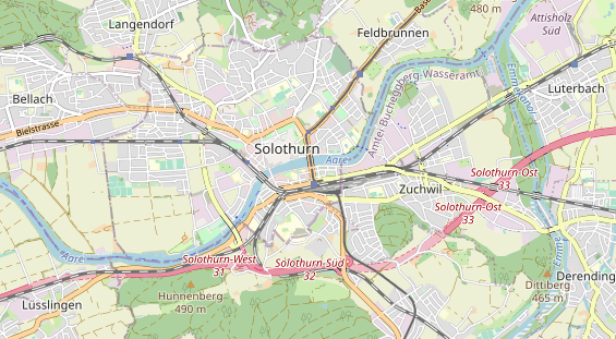 Tagungshotels auf Karte