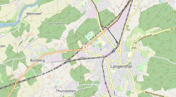 Tagungshotels auf Karte