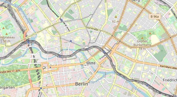 Eventlocations auf Karte