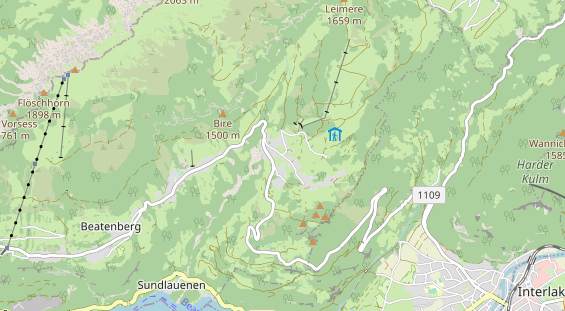 Tagungshotels auf Karte