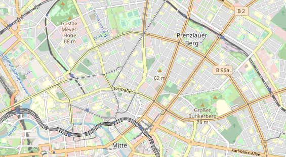 Eventlocations auf Karte