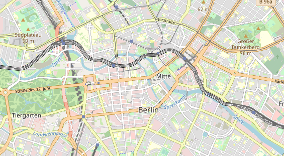 Eventlocations auf Karte