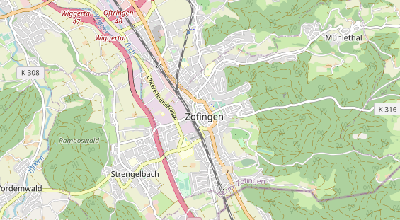 Tagungshotels auf Karte