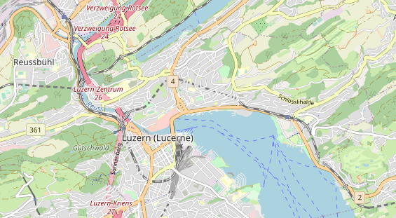 Tagungshotels auf Karte