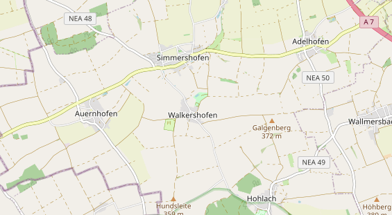 Eventlocations auf Karte