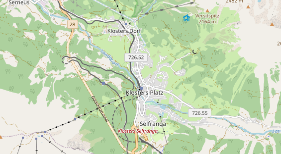 Tagungshotels auf Karte