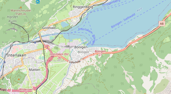 Tagungshotels auf Karte