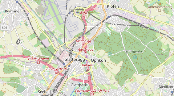 Tagungshotels auf Karte