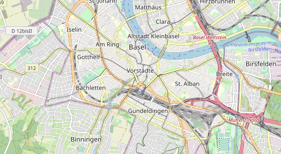 Tagungshotels auf Karte
