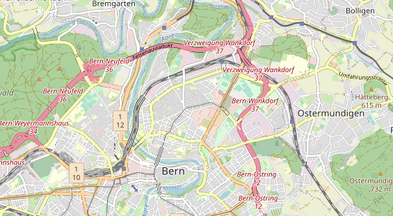 Tagungshotels auf Karte