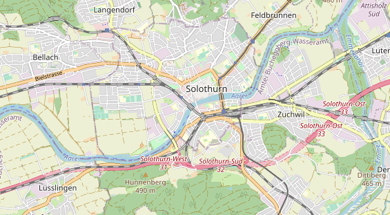 Tagungshotels auf Karte