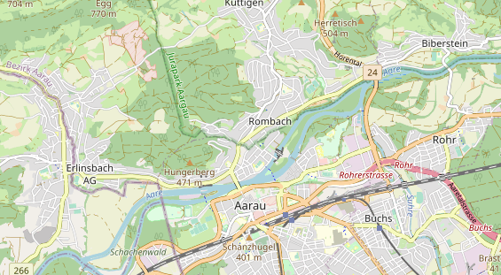 Tagungshotels auf Karte
