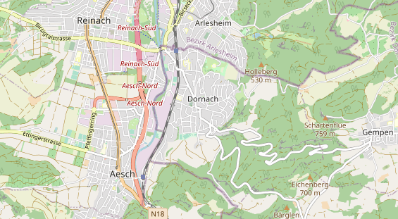 Tagungshotels auf Karte