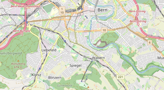 Tagungshotels auf Karte