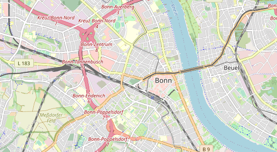 Eventlocations auf Karte