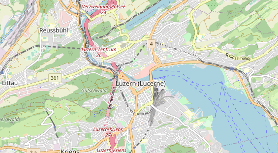 Tagungshotels auf Karte