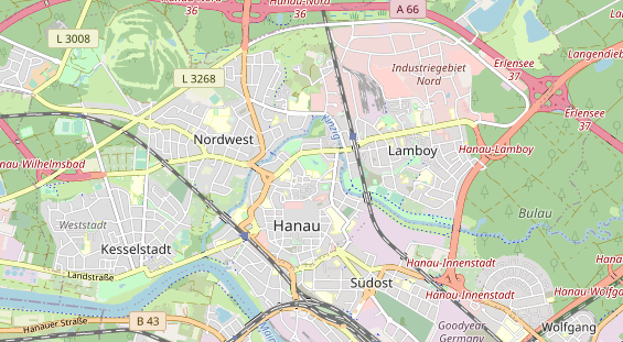 Eventlocations auf Karte