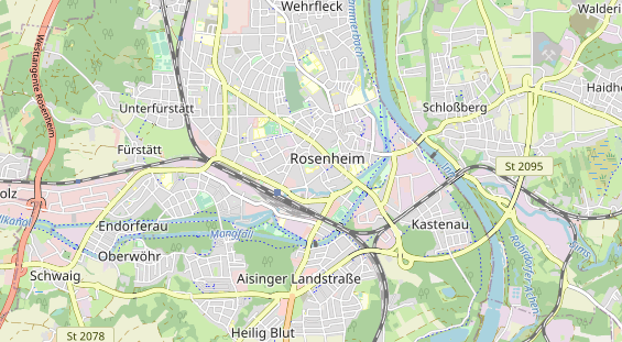 Eventlocations auf Karte