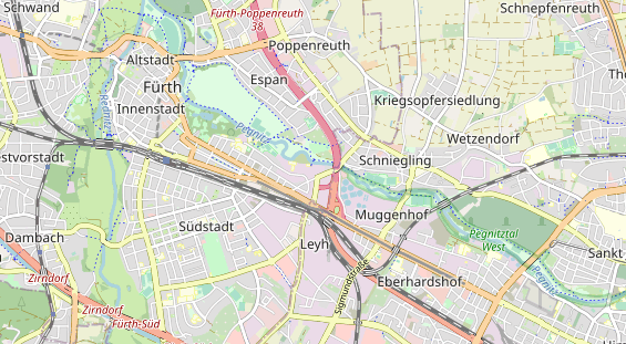 Eventlocations auf Karte