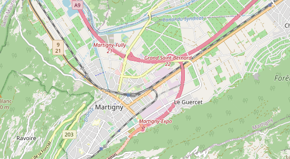 Tagungshotels auf Karte