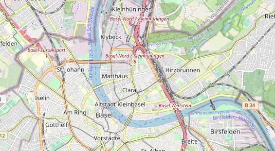 Tagungshotels auf Karte