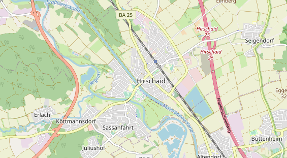 Eventlocations auf Karte