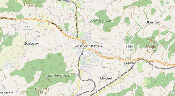 Tagungshotels auf Karte