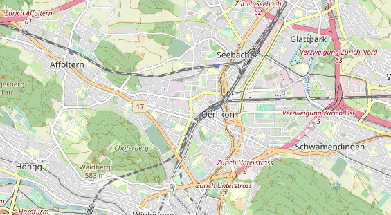 Eventlocations auf Karte