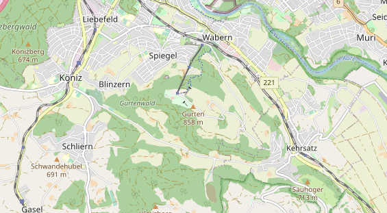 Eventlocations auf Karte
