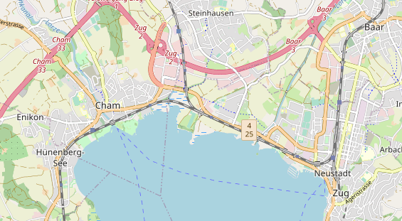 Eventlocations auf Karte