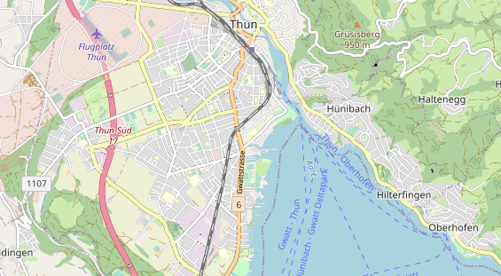 Eventlocations auf Karte