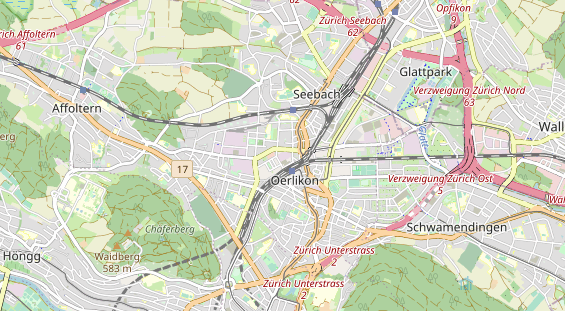 Eventlocations auf Karte