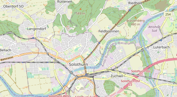 Eventlocations auf Karte