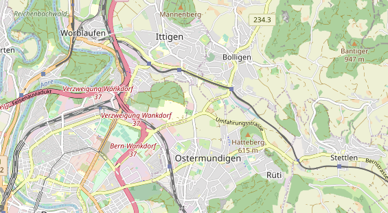 Eventlocations auf Karte