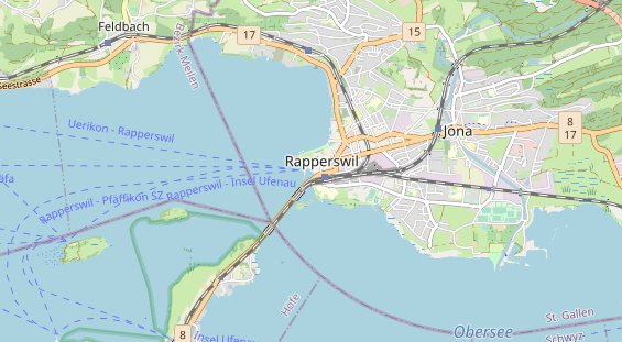 Eventlocations auf Karte