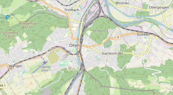 Eventlocations auf Karte