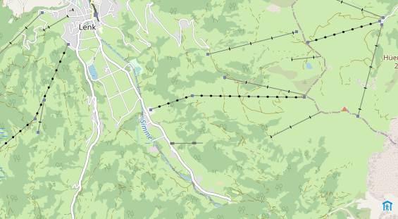 Eventlocations auf Karte