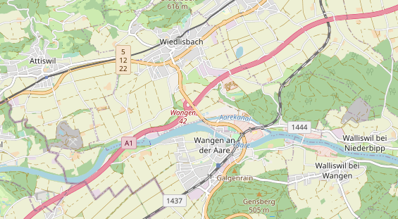 Eventlocations auf Karte