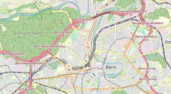 Eventlocations auf Karte